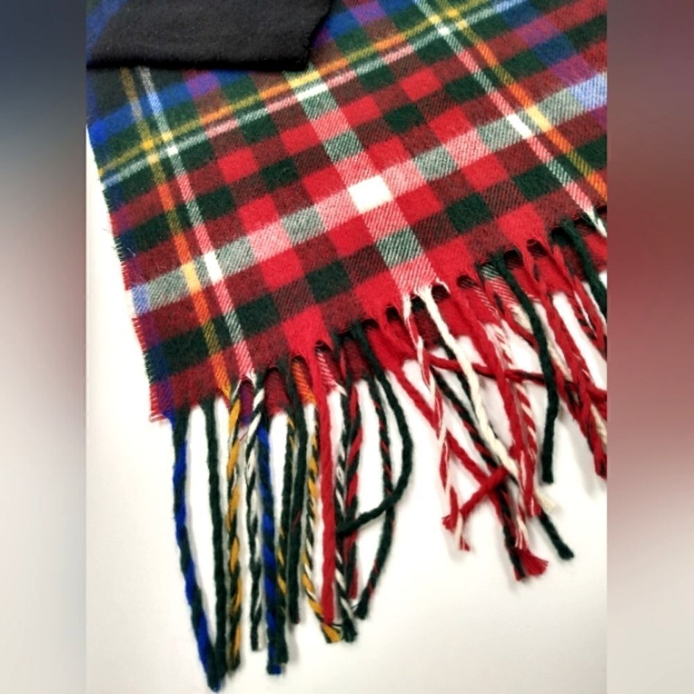 Roots Canada Long Winter Knit Fringe Scarf Unisex - Picture 5 of 12